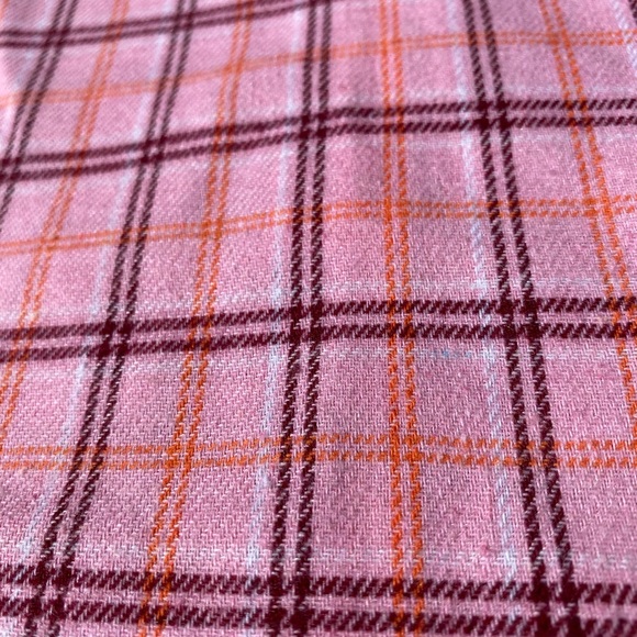 pink plaid skirt - Picture 2 of 4